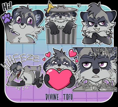 Stickers by @DivineTofu